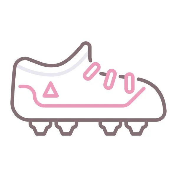 Baseball Schuh Ikone — Stockvektor