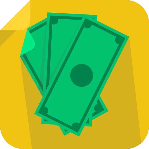Purchase Buy Money Icon Flat Style — Stockový vektor