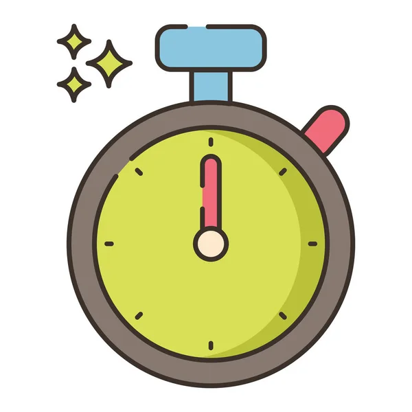 Clock Time Management Timing Icon — Stok Vektör