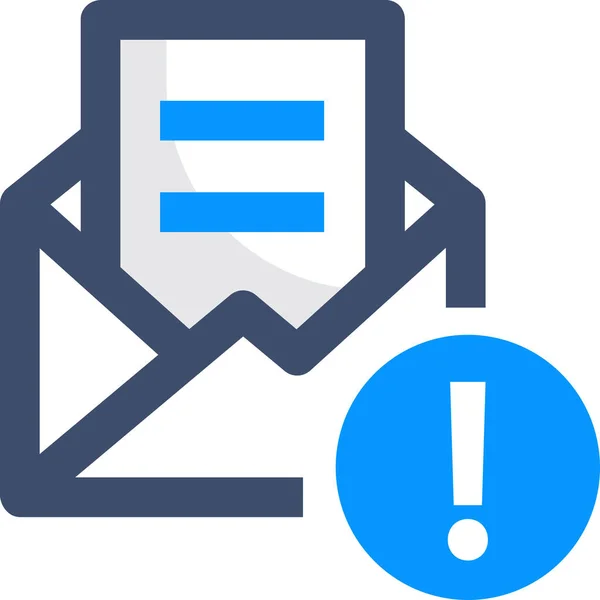 Email Alert Notification Seo Icon Dans Catégorie Marketing Seo — Image vectorielle