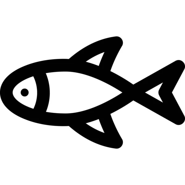 Farming Fish Icon Icon — Stock Vector