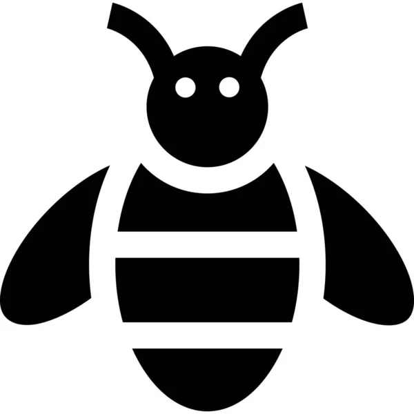 农业蜜蜂农场图标 — 图库矢量图片