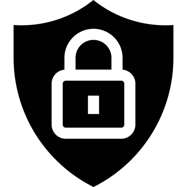 Icono Seguridad Seguridad Antivirus — Archivo Imágenes Vectoriales