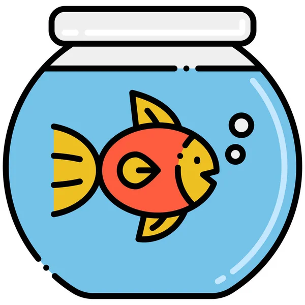 Сімейний Значок Золотої Риби — стоковий вектор