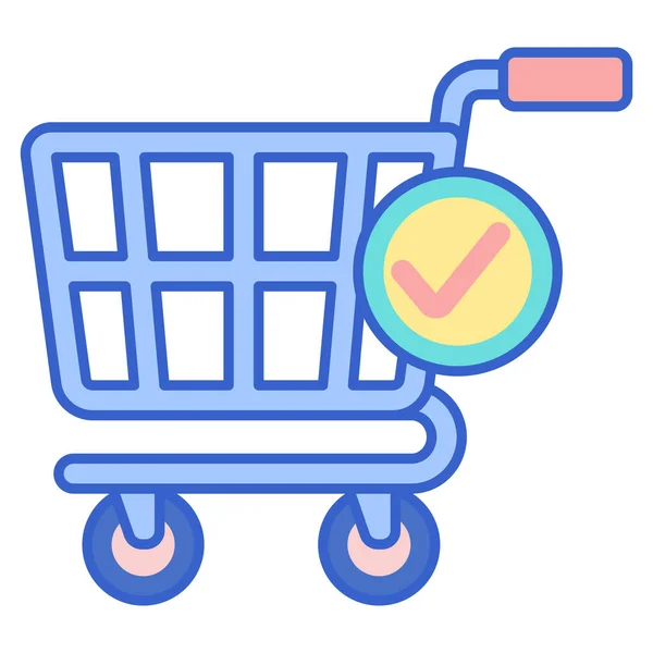 Checkout Store Web Icon — Stock Vector