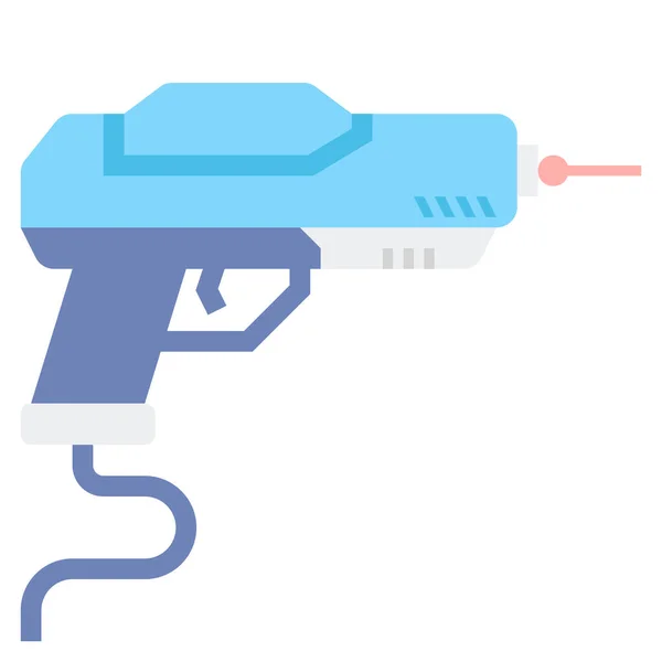 Ícone Tag Laser Batalha — Vetor de Stock