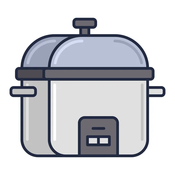 Cocina Cocina Cocina Icono — Vector de stock