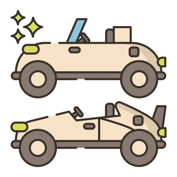 Иконка Резервного Автомобиля — стоковый вектор