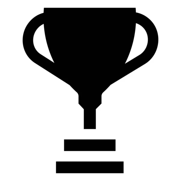 Achievement Award Trophy Icon Mixed Category — Stock Vector