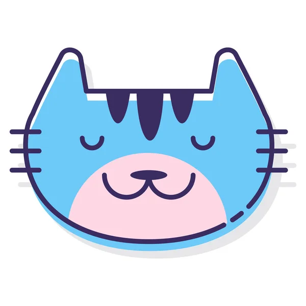 Animal Cat Cute Icon — Stock Vector
