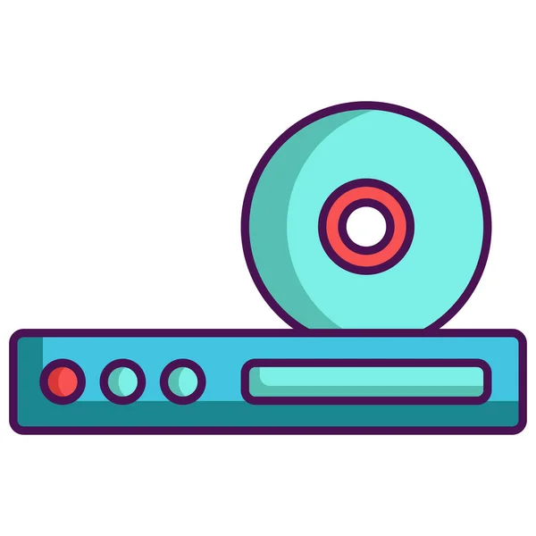 Player Technology Icon — Stock Vector