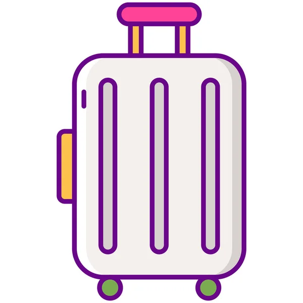 Case Gamification Travel Icon — Stock Vector