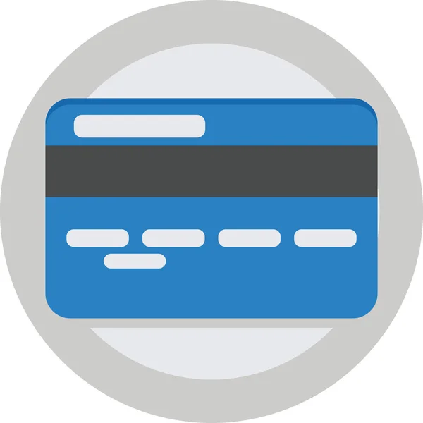 Acheter Argent Icône Crédit Dans Style Badge — Image vectorielle
