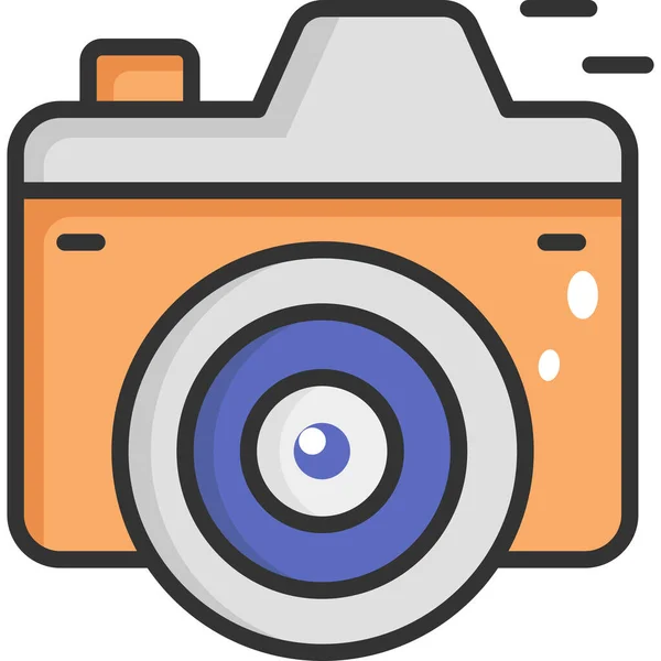 Camera Hobby Foto Icoon — Stockvector