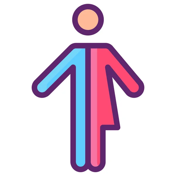 Gender Lgbt Sexsymbol — Stockvektor