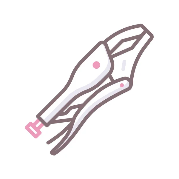 Werkzeug Symbol Für Die Sperrzange — Stockvektor