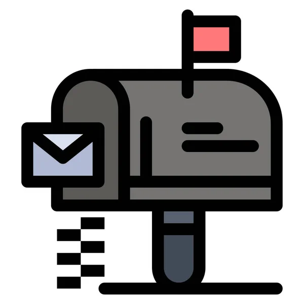 メールボックスのアイコン — ストックベクタ