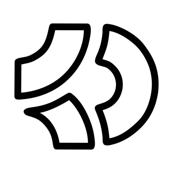 Ikona Šifrování Kreditů Mincí — Stockový vektor