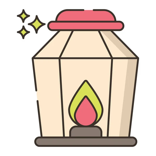 Ikona Lampy — Stockový vektor