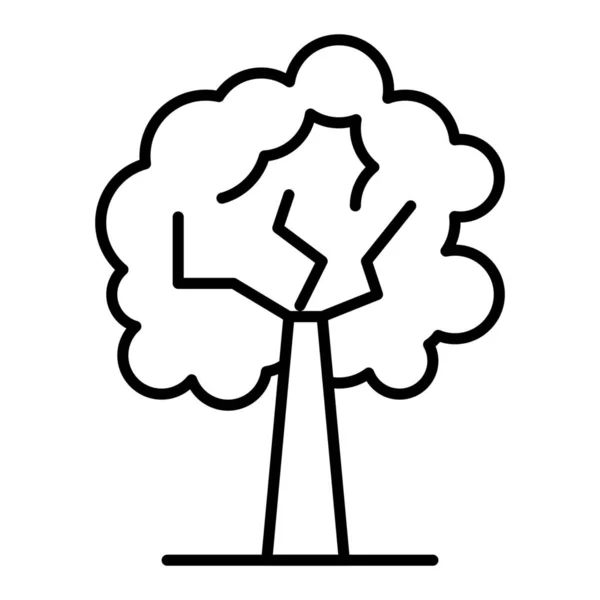 Growth Plant Tree Icon Outline Style — Stock Vector