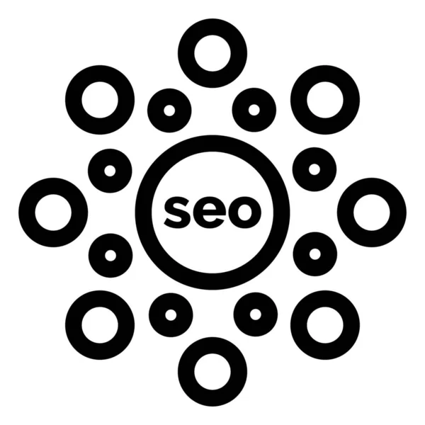 Kreis Globus Rangliste Der Kategorie Marketing Seo — Stockvektor