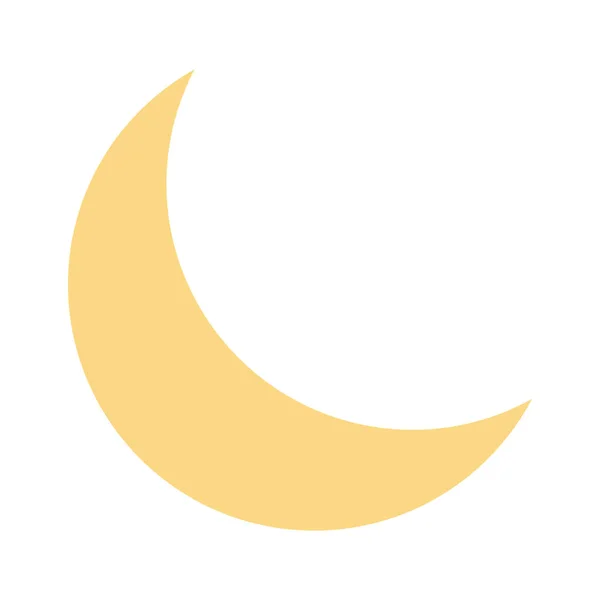 Natural Night Sleep Icon Flat Style — Stockvector