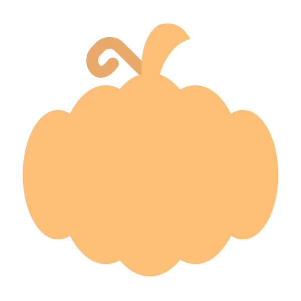 Canada Cucurbit Halloween Icon Flat Style — Stock Vector