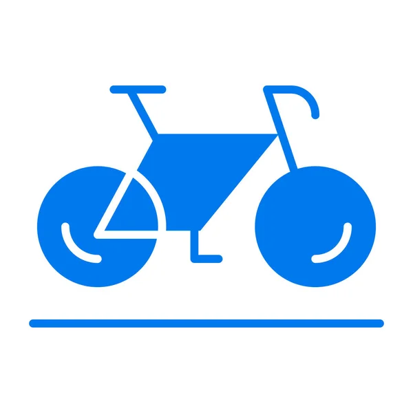 Bicicleta Movimiento Deporte Icono — Vector de stock
