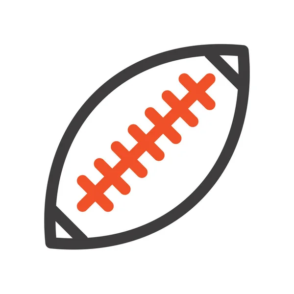 Afl Australia Ball Icon Outline Style — Stockvektor