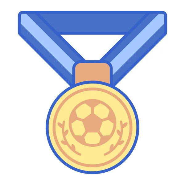 Medailles Sport Award Icoon — Stockvector