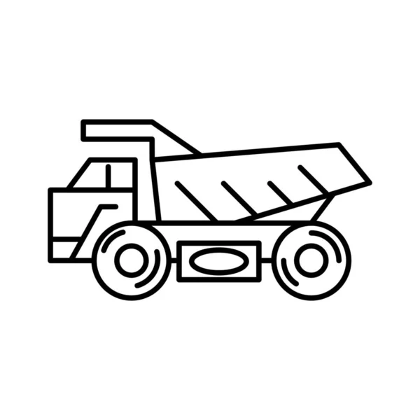 Construction Engineer Labor Icon Outline Style — Stockvector