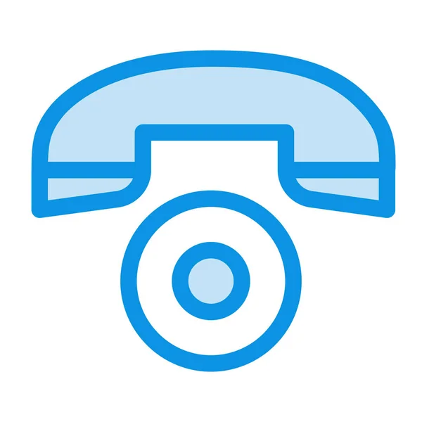 Значок Телефонного Дзвінка Заповненому Стилі — стоковий вектор