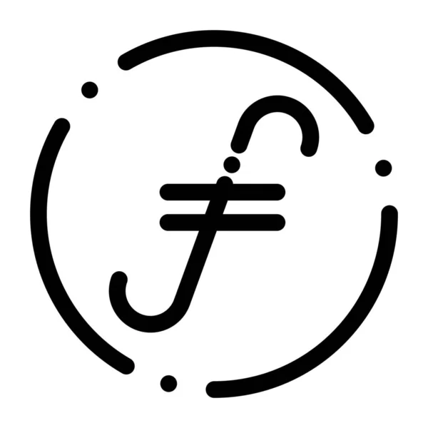 Kryptowährungssymbol — Stockvektor