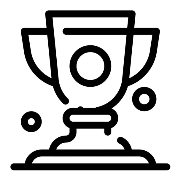 Achievement Cup Prize Icon — Stock Vector