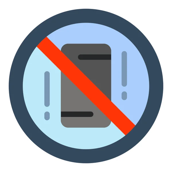 Éviter Les Distractions Icône Mobile Dans Catégorie Gestion Entreprise — Image vectorielle