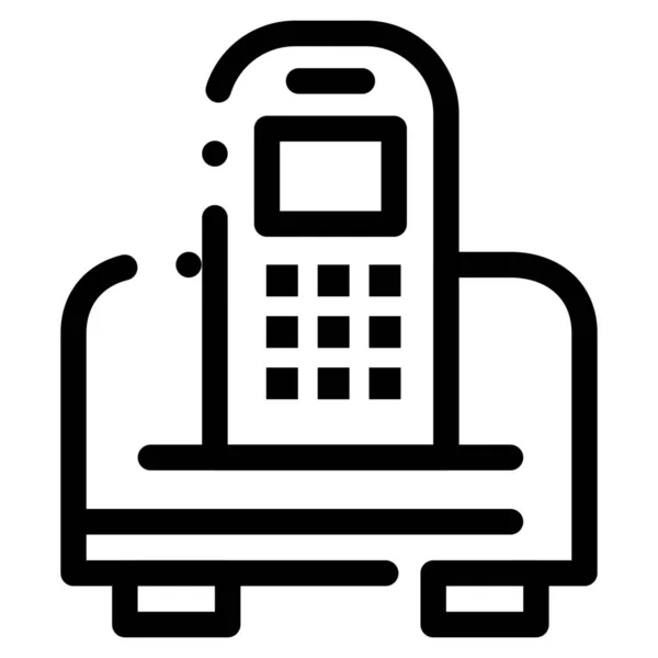 Hardware Symbol Für Mobiltelefone — Stockvektor