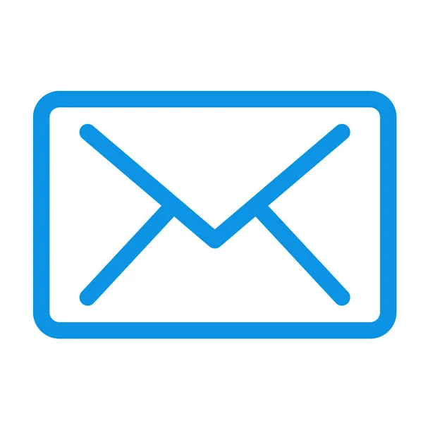 Ícone Mensagem Mail Estilo Esboço Preenchido —  Vetores de Stock