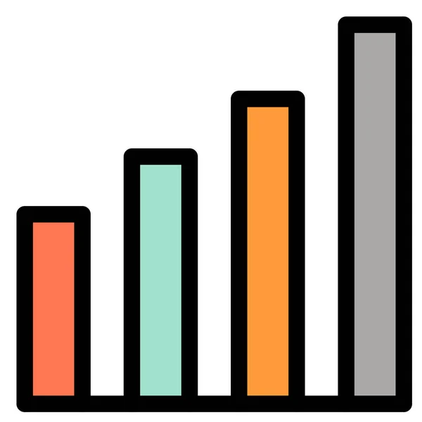 Pictogram Analytische Interface Signaal — Stockvector