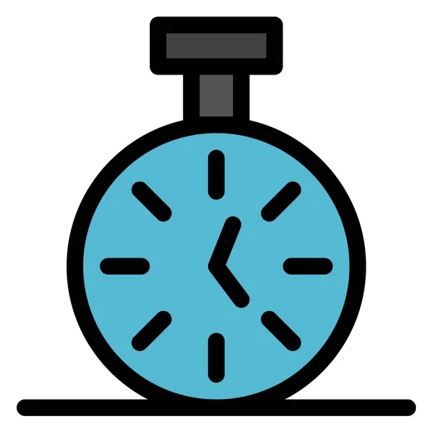 Tellen Stopwatch Tijd Pictogram — Stockvector