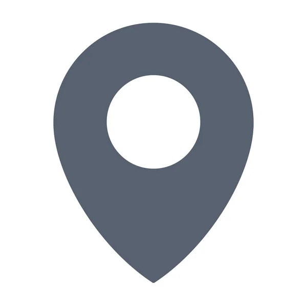 Lo0Cation Icono Pin Mapa Categoría Maps Navigation — Vector de stock