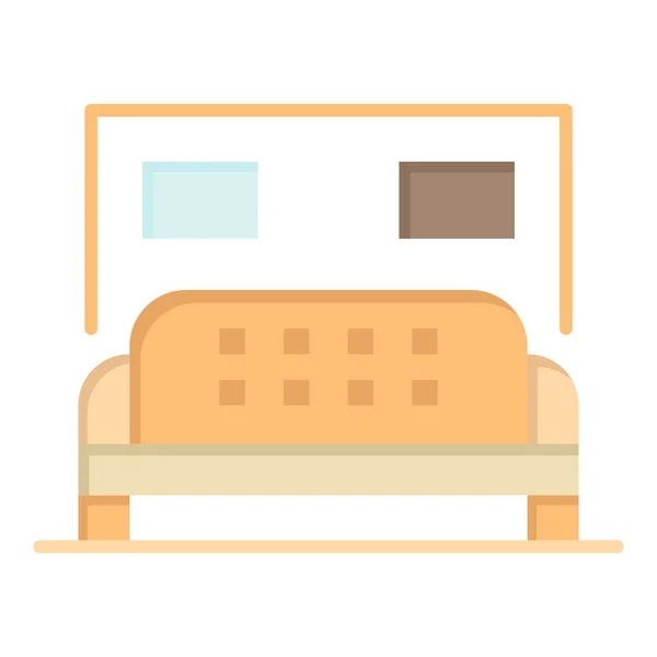 Іконка Спальні Готелю — стоковий вектор