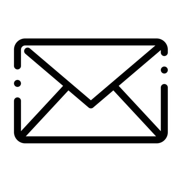 Ikona Wiadomości Mail — Wektor stockowy