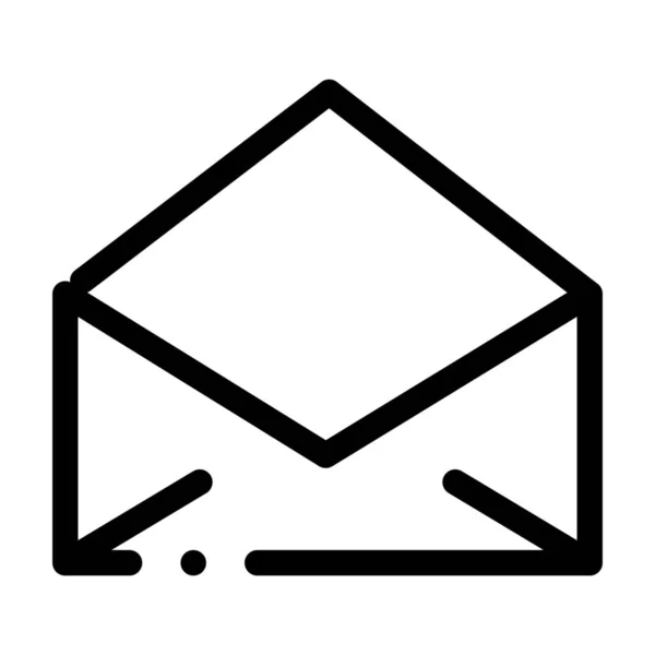 Иконка Сообщения Электронной Почты — стоковый вектор