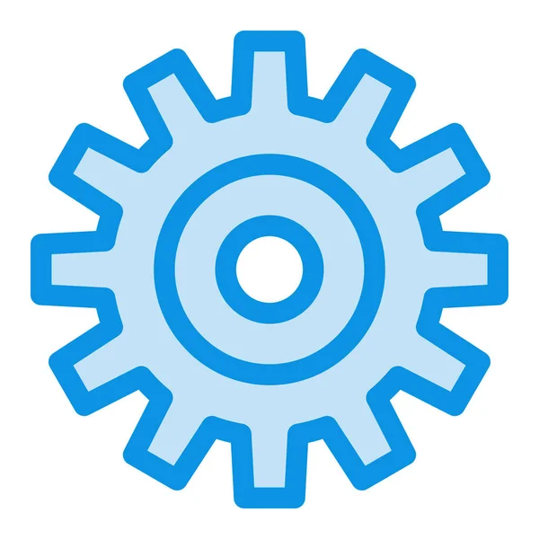 Cogs Gear Setting Icon — Stock Vector