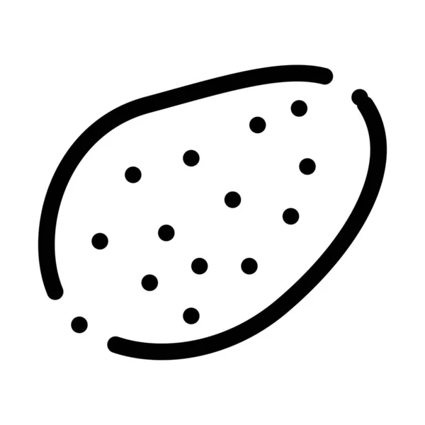 Icono Del Esquema Patato Alimentos Estilo Esquema — Archivo Imágenes Vectoriales