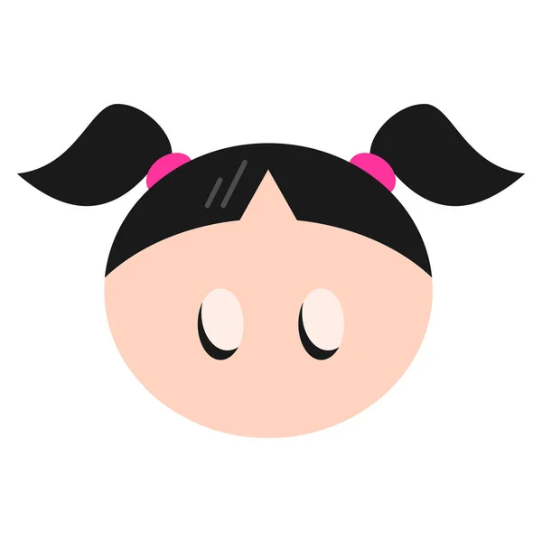 Εικονίδιο Χωρίς Έκφραση Emoji Emoticon Επίπεδο Στυλ — Διανυσματικό Αρχείο