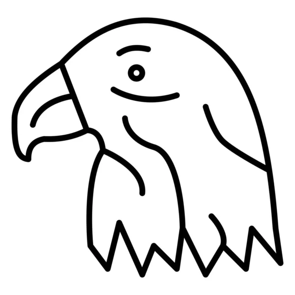 Animal Ave Águila Icono — Archivo Imágenes Vectoriales