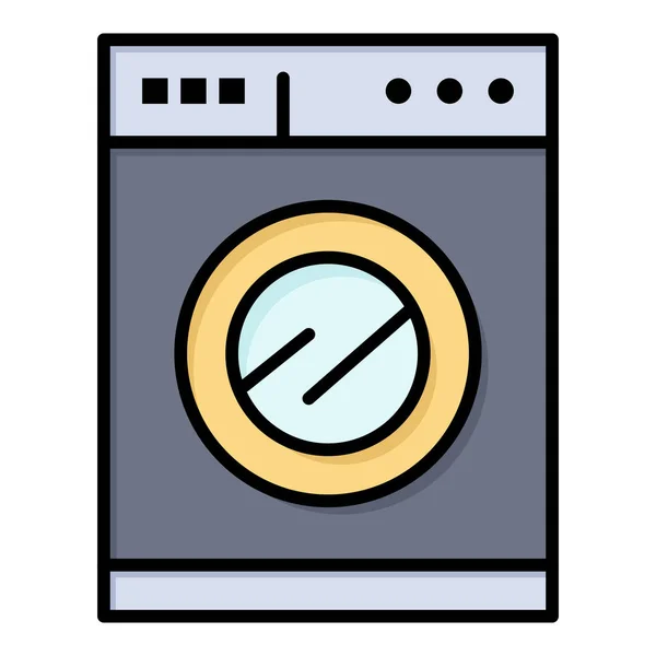 Cocina Lavadora Icono — Vector de stock