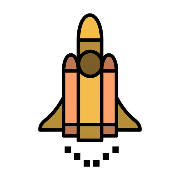 Launch Launching Marketing Icon — Stock Vector