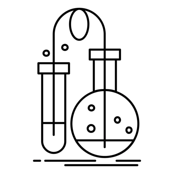 App Chemistry Coading Icon Outline Style — Stock Vector